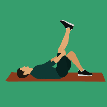 Lying Hamstring demonstration