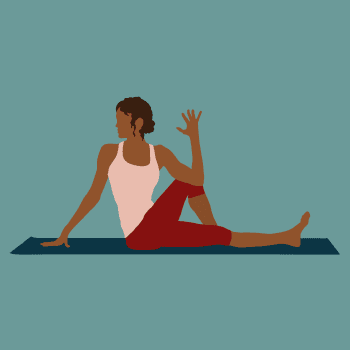 Seated Twist demonstration