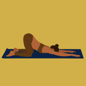 Puppy Pose demonstration