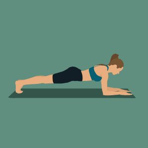 Elbow Plank demonstration