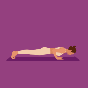 Narrow Push Up Hold demonstration