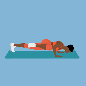 Spiderman Push Up Hold demonstration