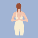 Reverse Prayer Pose