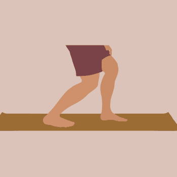 Soleus Stretch demonstration