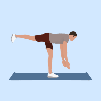 Single Leg Deadlift demonstration