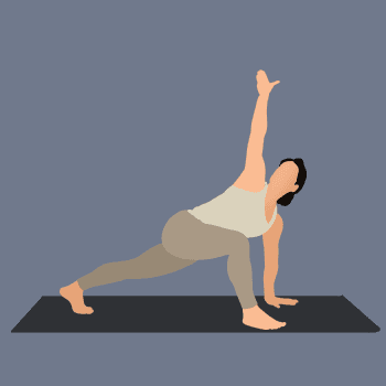 Runner's Lunge Twist demonstration