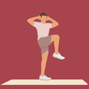 High Knee Twists