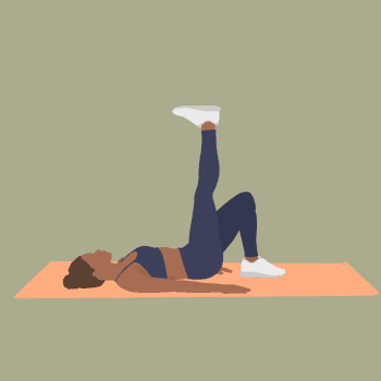 Single Leg Glute Bridges demonstration