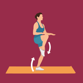 High Knees demonstration