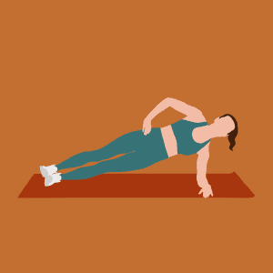 Planks 2 exercise demonstration